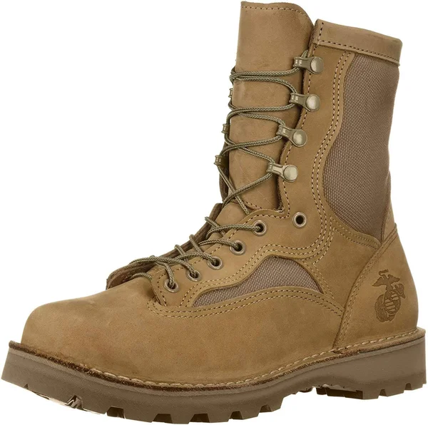 Danner Men's 8& Marine Expeditionary Boot, Size: 13, Hot Mojave Nubuck/Nylon