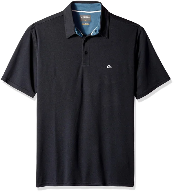 Quiksilver Waterman Water Polo Short Sleeve Polo Shirt for Men