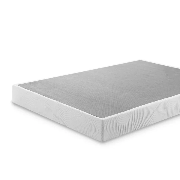 Zinus 7.5 inch Quick Lock Smart Box Spring - Mattress Foundation, Strong Steel Structure, Easy ASSEMBLY, King