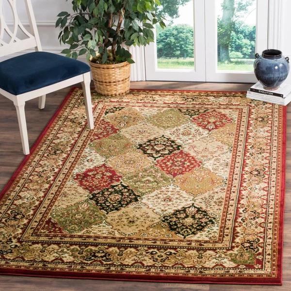 Safavieh Lyndhurst LNH221B 2&3x22 x 16&0x22 Runner Multi - Red Area Rug