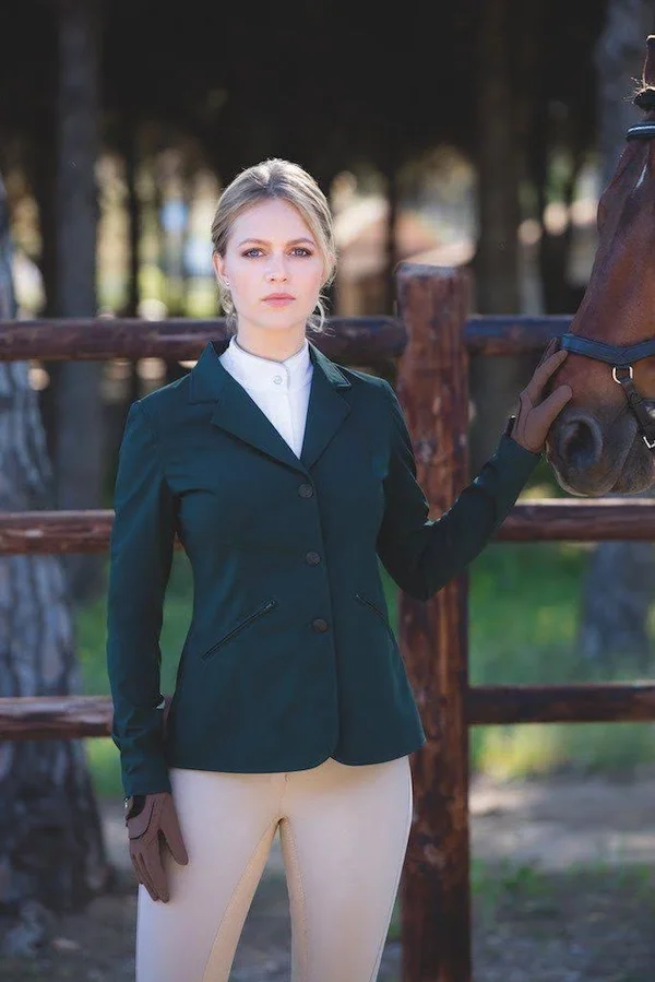Horseware Ladies Competition Jacket - Green XXL