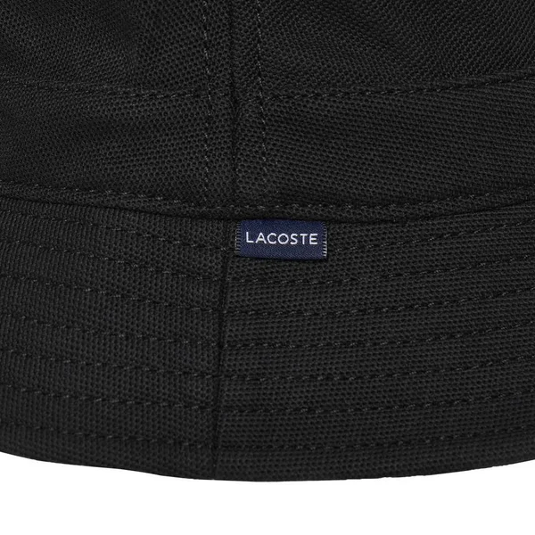 Lacoste Black Bucket Hat