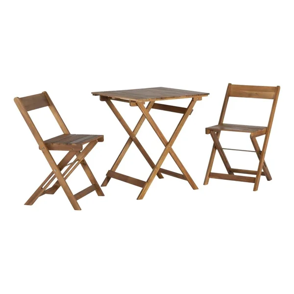 Linon 3-Piece Dixon Bistro Set - Brown