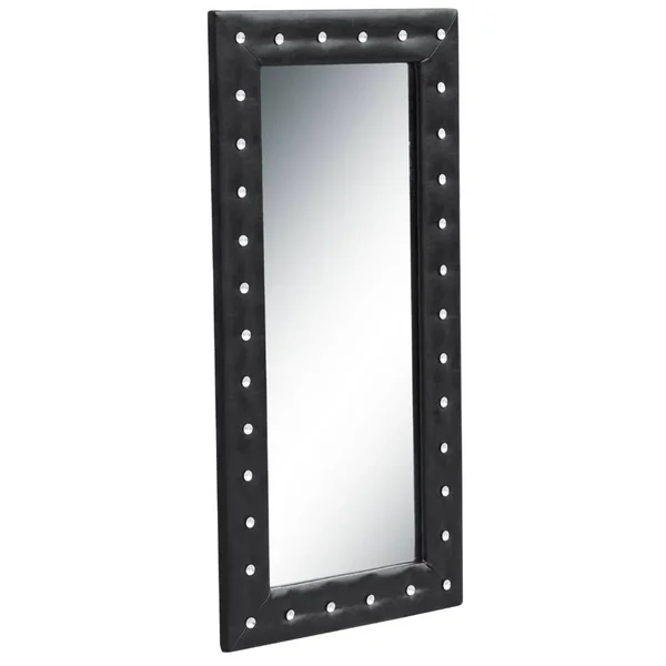 Fine Mod Imports Tufted Mirror 36x22 White