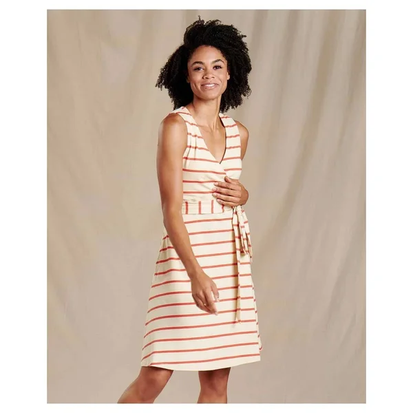 Toad & Co Women's Cue Wrap Sleeveless Dress