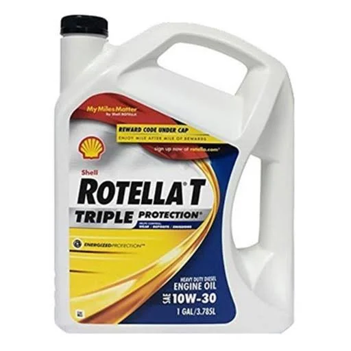 Shell 550019920 Rotellat Gal 10W30 Oil, Pack of 3