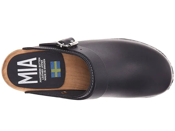 Mia Women's Alma Black Clog, Size: 9