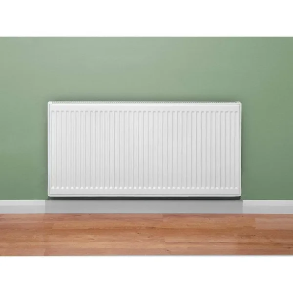 Pensotti 24 in. H x 40 in. L Hot Water Panel Radiator Package in White