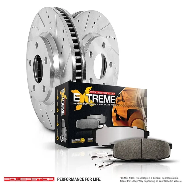 Power Stop K2405-36 Rear Z36 Truck and Tow Brake Kit