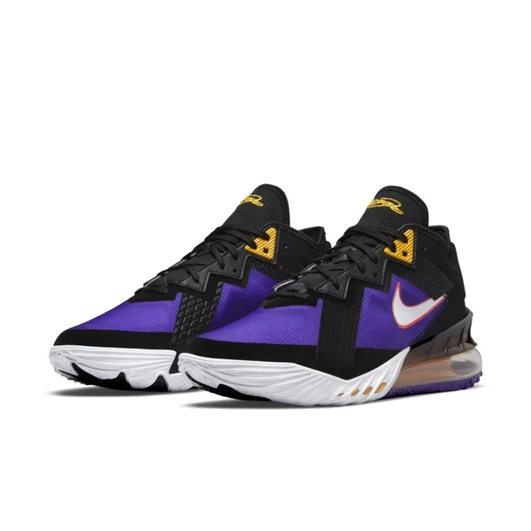 Nike Lebron 18 Low Basketball Shoes in Black, Size: 3.5, CV7562-003
