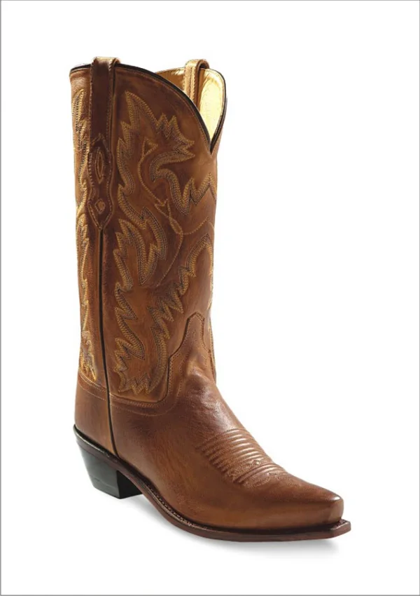 Old West Men's Cowboy Fashion Wear Boots - Tan Canyon