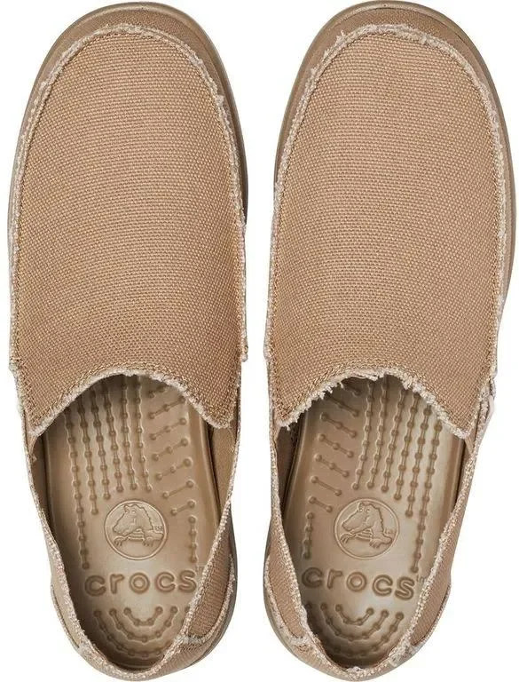 Crocs Men's Santa Cruz Wide Slip-On, Brown, M14