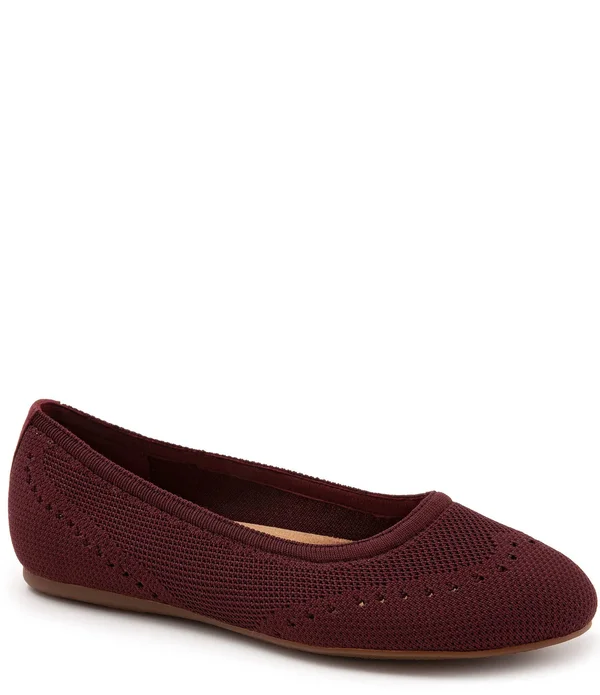 Women's SoftWalk Santorini Ballet Flat - Size: 10, Gold