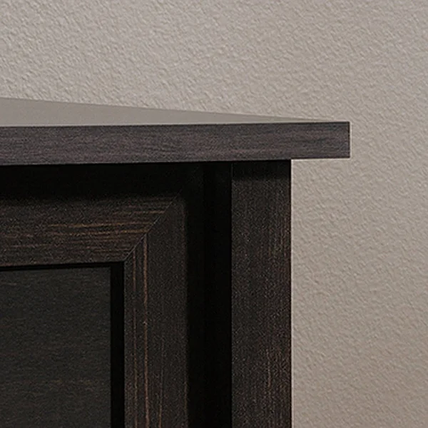 Sauder County Line 4 Drawer Dresser, Estate Black