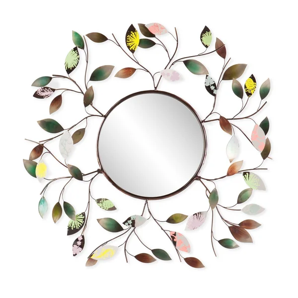 Harper Blvd Leah Decorative Metallic Leaf Wall Mirror