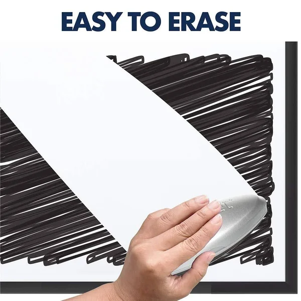 Quartet SM534B Classic Magnetic Dry Erase Whiteboard - 48 x 36 in. - Black Aluminum Frame