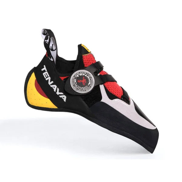 Tenaya Iati Yellow-RED - Mens/Women Climbing Shoes, Size US 15 - Color Red - Yellow