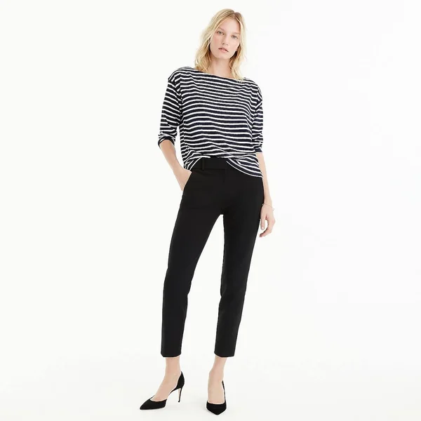 J.Crew Womens Cameron Slim Crop Pant in Four-Season Stretch (Size 16)