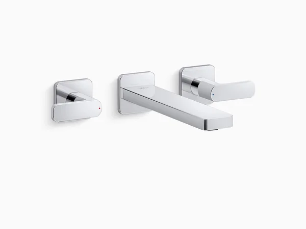 Kohler Vibrant Brushed Nickel Wall-Mount Bathroom Sink Faucet Trim