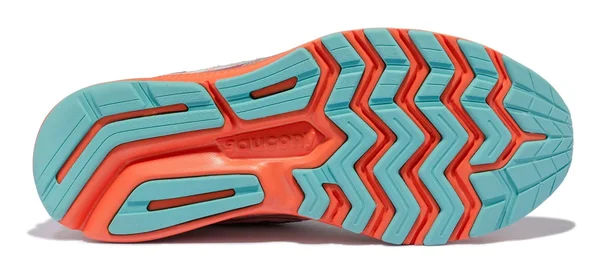 Men's Ride 13 Race & Baste Running Shoe - Grey/Orange - 11.5