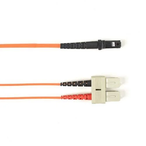 BlackBox, FOCMRSM-002M-SCMT-OR, Fiber Patch Cable