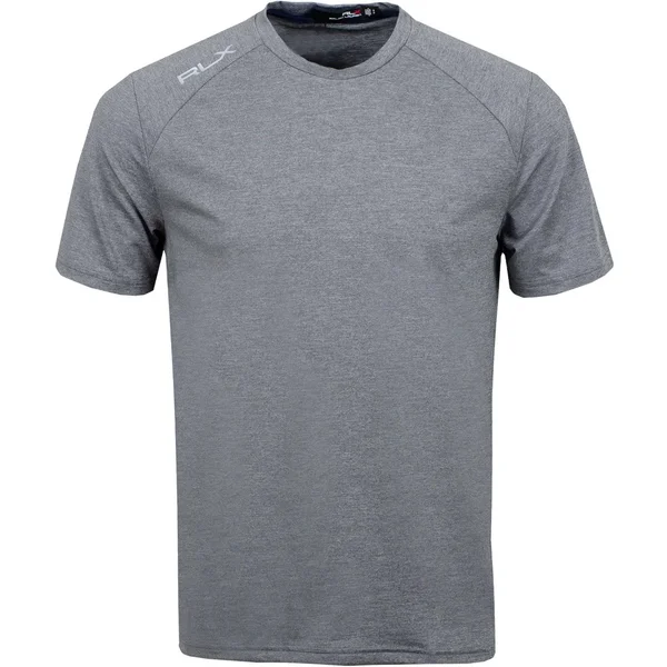 RLX Golf Performance Jersey Shirt - Boulder Grey Heather - Size: XXL