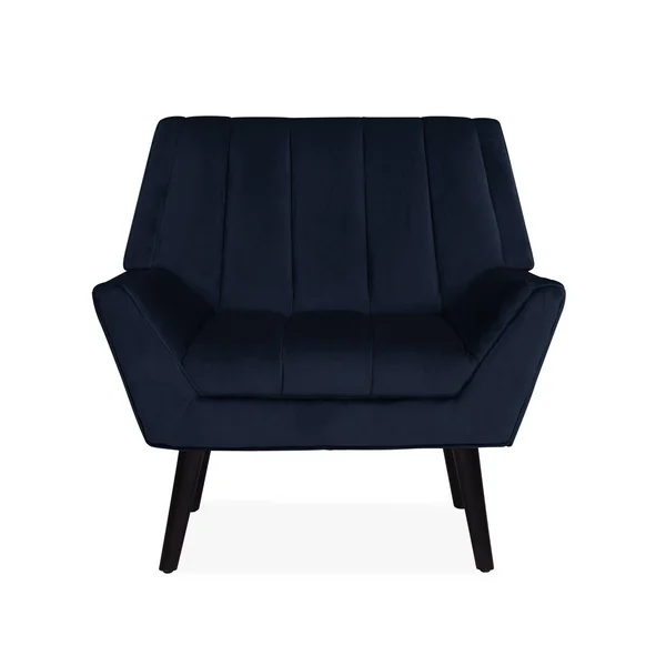 Hartman Mid Century Modern Arm Chair, Navy Blue