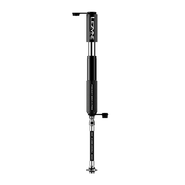 Lezyne, Pocket Drive Pro Pump Neo Metallic, Black