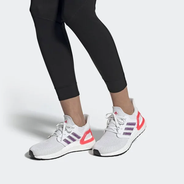 Adidas Women's Ultraboost 20 Running Shoes EG0726 - 6.5, White