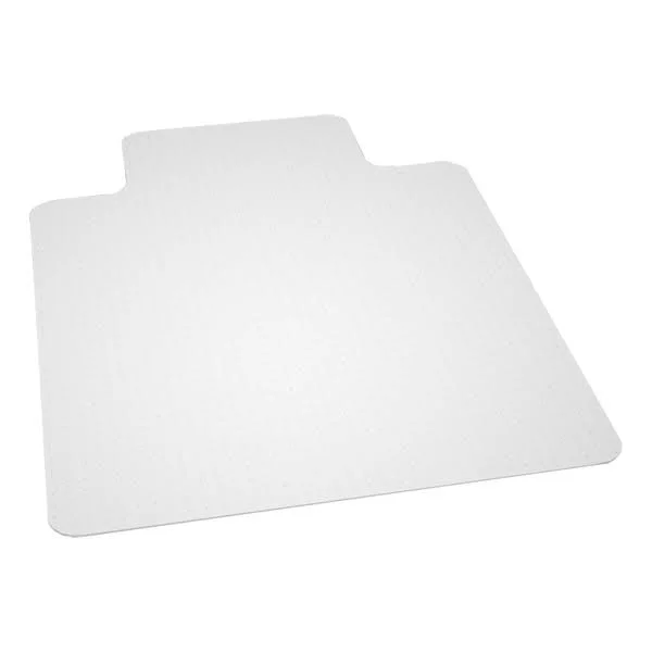 ES Robbins Chair Mat for Carpet - Low Pile - 46x22 x 60x22 with Lip, Clear