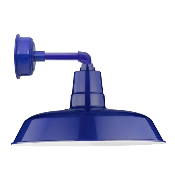 Cocoweb Cosmopolitan Oldage 1-Light LED Barn Light, Blue
