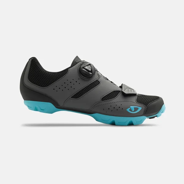 Giro Women's Cylinder Shoes Dark Shadow, Iceberg 40