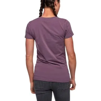 Black Diamond Women's Rise and Climb Tee - Xs - Mulberry