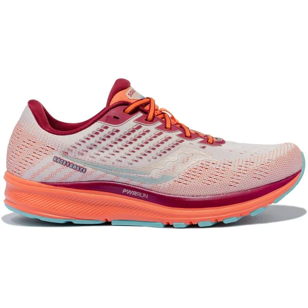 Men's Ride 13 Race & Baste Running Shoe - Grey/Orange - 11.5