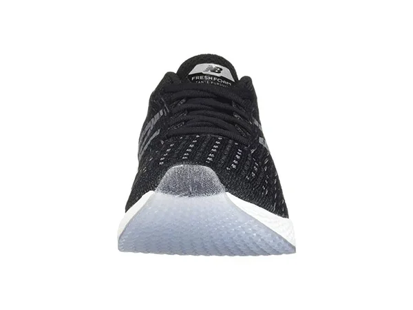 New Balance Fresh Foam Zante Pursuit Black/Castlerock Women's Running Shoes, Black/White, Size: 5.5