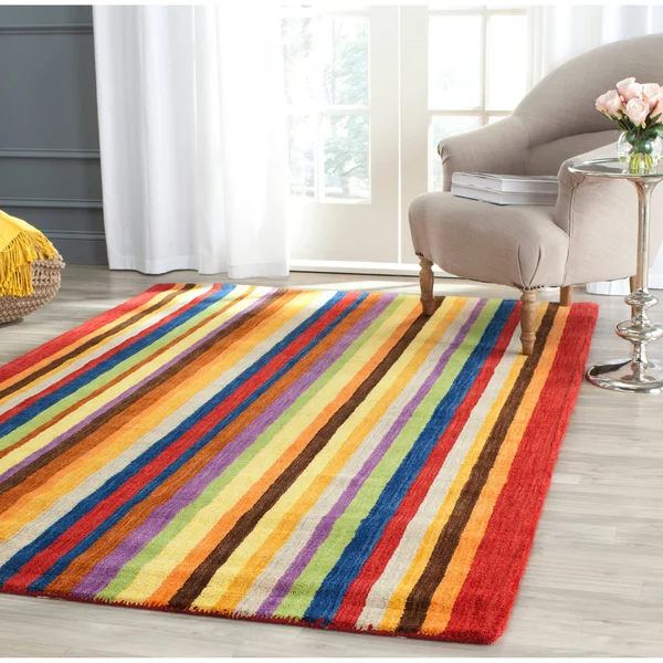 Safavieh Himalaya HIM582A 8&9x22 x 12&0x22 Red, Multi Area Rug