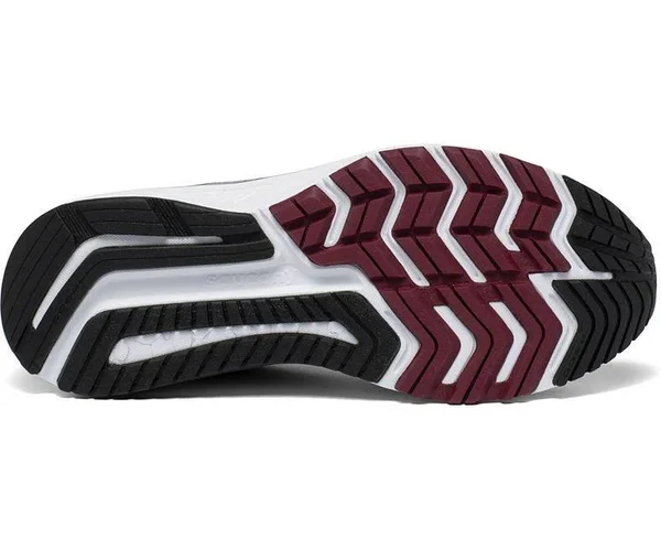 Saucony Omni 19 (Wide) 11, Alloy/Brick (Men's)