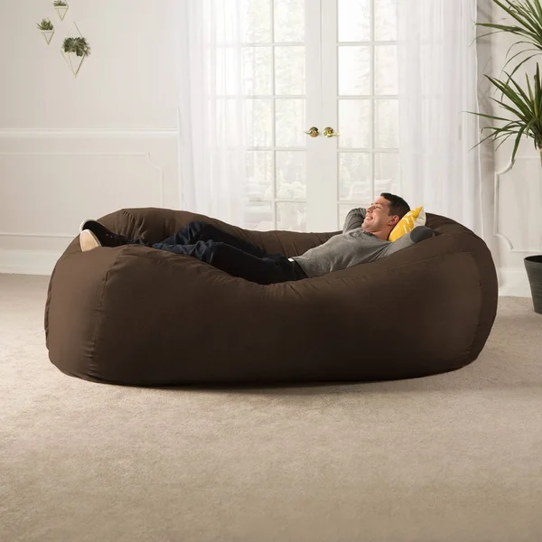 Jaxx 7& Bean Bag Sofa - Cinnabar