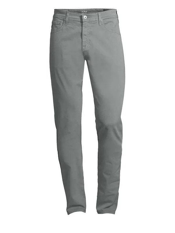 Ag Men's Tellis Slim Fit Pants in Autumn Fog - Black - Size 32x34