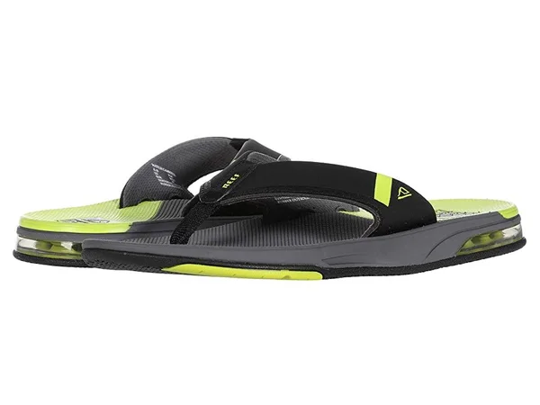 Reef -FANNING Low - Grey/Lime - 10