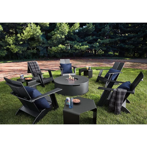 Room & Board, Modern Cell Outdoor Side Table 21D 21W 16h in Mineral