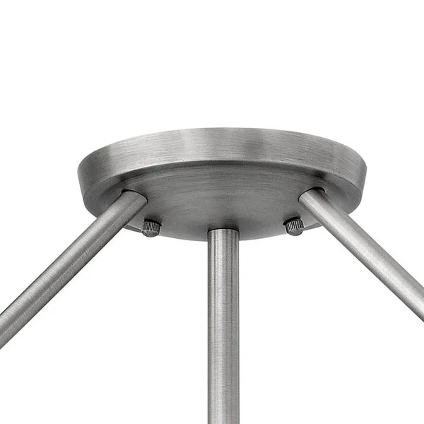 Hinkley Lighting 3221OB Hathaway Semi Flush Mount Light, Olde Bronze