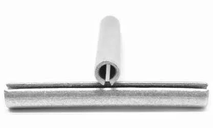 5/16 x 4 Roll Pin - Spring Pin - USA Medium Carbon Steel Mechanical Zinc Pk 200