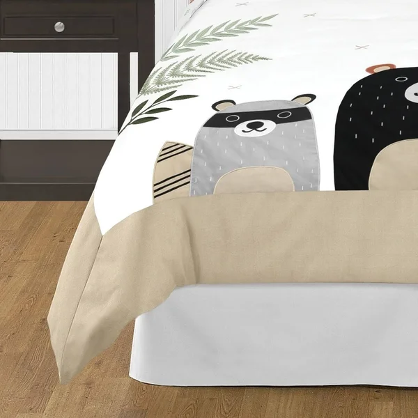 Sweet Jojo Designs 3-Piece Woodland Pals Full/Queen Comforter Set