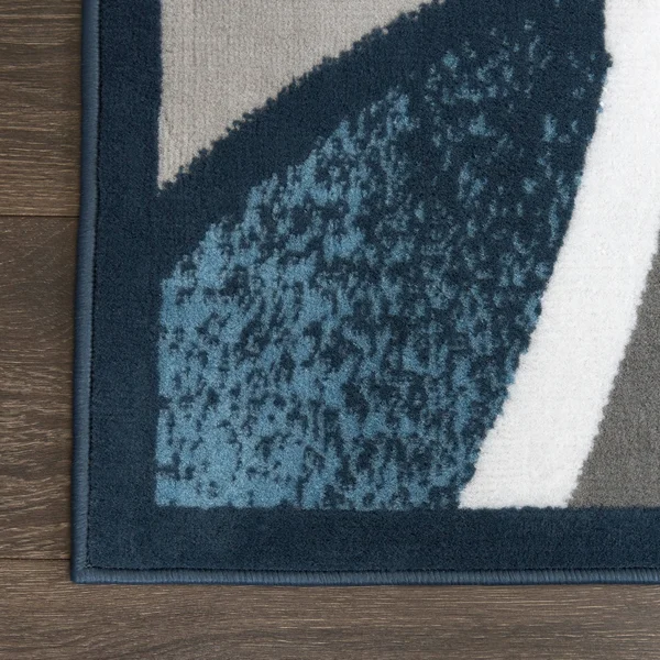 Home Dynamix Premium Rizzy Area Rug - Blue/Gray, 5&2 inchx7&4 inch