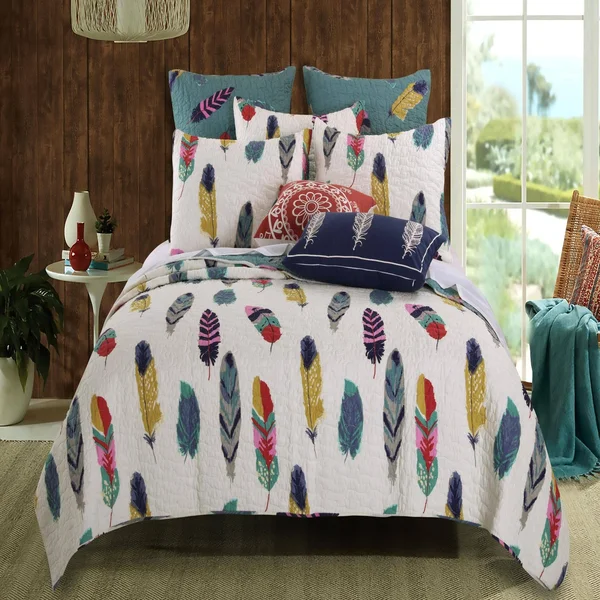 Greenland Home Fashions Dream Catcher Bonus Quilt Set; King