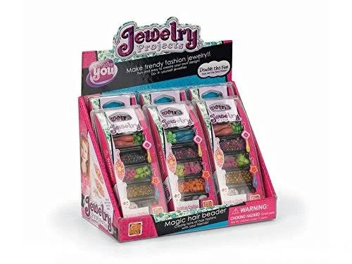 Big-daddy Jewelry Making Kit Refill Pack – Make Your Own Jewelry and Accessories by Yourself with Assorted Colorful Beads and St