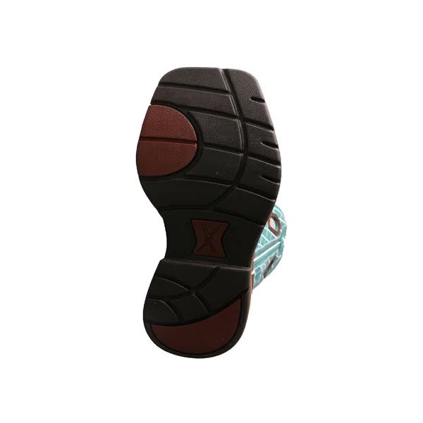 Twisted x Men's Lite Cowboy Work Boots - Brown Distressed