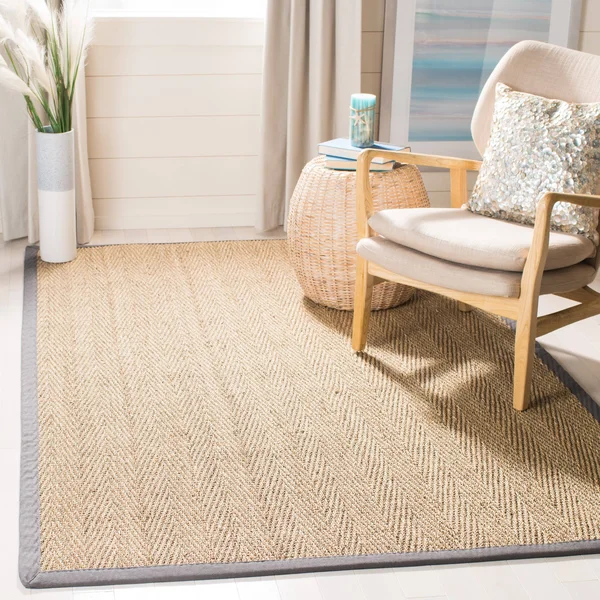 Safavieh Natural Fiber NF115G Natural - Olive Rug 2&6x22 x 16& Runner