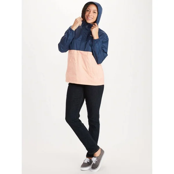 Marmot PreCip Eco Anorak - Women's Royal Night/Black - Xs
